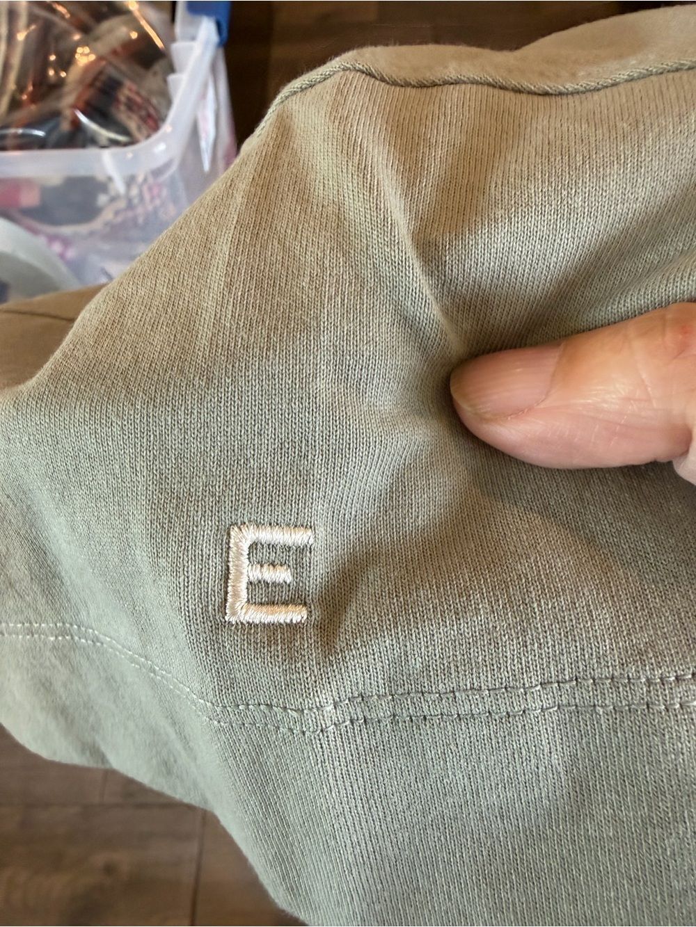 Everlane Organic Cotton Sage Green Polo Short Sleeve Mini Dress M - Picture 3 of 7